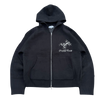 KNITTED FROG HOODIE