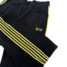 Load image into Gallery viewer, TRACK JEANS (BLACK/YELLOW) heavencanwait.store