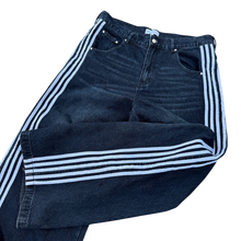 Load image into Gallery viewer, TRACK JEANS (NAVY/WHITE) heavencanwait.store