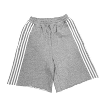 Load image into Gallery viewer, SPIKE SHORTS (GREY/WHITE) heavencanwait.store