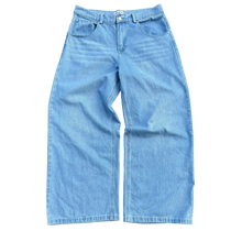 Load image into Gallery viewer, V2 SKULL JEANS (BLUE) heavencanwait.store