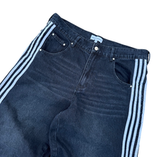 Load image into Gallery viewer, TRACK JEANS (NAVY/WHITE) heavencanwait.store