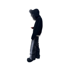 Load image into Gallery viewer, FUR ZIP HOODIE (BLACK) heavencanwait.store