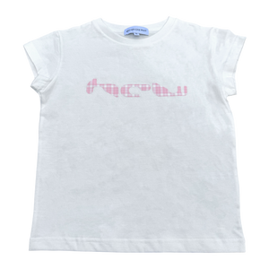 BABY TEE (PINK PLAID) heavencanwait.store