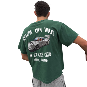 CAR CLUB TEE (RACING GREEN) heavencanwait.store