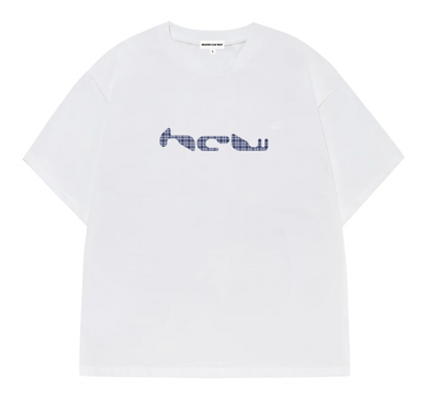 LOGO TEE (PLAID) heavencanwait.store