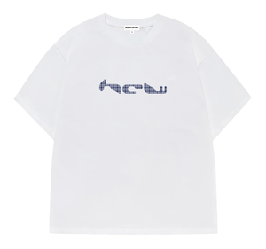 LOGO TEE (PLAID) heavencanwait.store