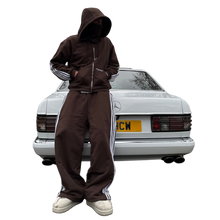 Load image into Gallery viewer, SPIKE HOODIE (BROWN) heavencanwait.store