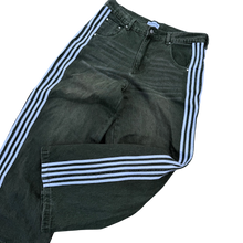Load image into Gallery viewer, TRACK JEANS (GREEN/WHITE) heavencanwait.store