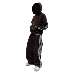 SPIKE BOTTOMS (BROWN) heavencanwait.store