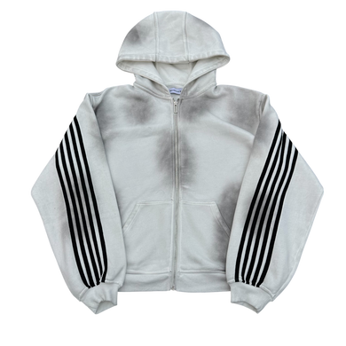 TRACK HOODIE (WHITE) heavencanwait.store