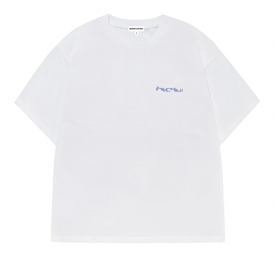EST TEE (WHITE/BLUE) heavencanwait.store
