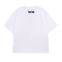 Load image into Gallery viewer, I <3 NOTHING TEE (WHITE/BLUE) heavencanwait.store