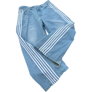 TRACK JEANS (BLUE) heavencanwait.store