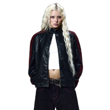 Load image into Gallery viewer, RACING JACKET (BLACK/RED) heavencanwait.store