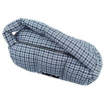 Load image into Gallery viewer, PUFFA DUFFLE (BLACK PLAID) heavencanwait.store