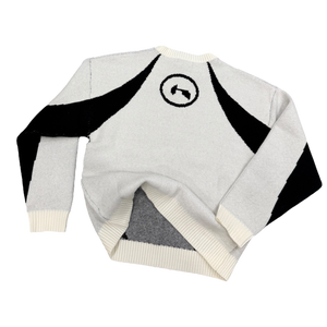 TECH KNIT (WHITE/BLACK) heavencanwait.store