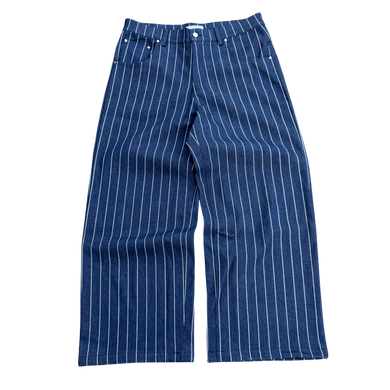 PIN STRIPE DENIM heavencanwait.store