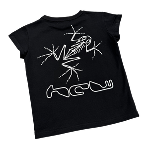 FROG TEE (BLACK) heavencanwait.store