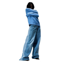 Load image into Gallery viewer, TRACK JEANS (BLUE) heavencanwait.store