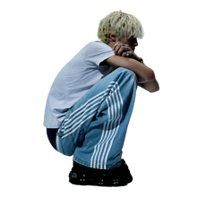 Load image into Gallery viewer, TRACK JEANS (BLUE) heavencanwait.store