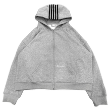 Load image into Gallery viewer, SPIKE HOODIE (GREY/BLACK) heavencanwait.store