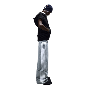 V2 SPIKE BOTTOMS (GREY/WHITE) heavencanwait.store