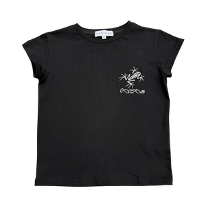 FROG TEE (BLACK) heavencanwait.store