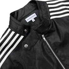 Load image into Gallery viewer, RACING JACKET (BLACK/WHITE) heavencanwait.store