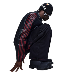 RACING JACKET (BLACK/RED) heavencanwait.store