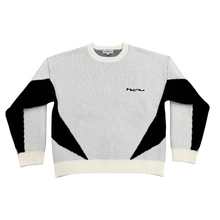 Load image into Gallery viewer, TECH KNIT (WHITE/BLACK) heavencanwait.store
