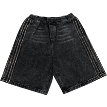 Load image into Gallery viewer, TRACK JORTS (BLACK) heavencanwait.store