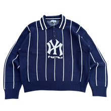 Load image into Gallery viewer, STRIPED KNIT POLO heavencanwait.store