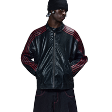 Load image into Gallery viewer, RACING JACKET (BLACK/RED) heavencanwait.store
