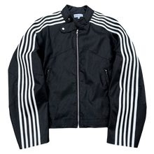 Load image into Gallery viewer, RACING JACKET (BLACK/WHITE) heavencanwait.store