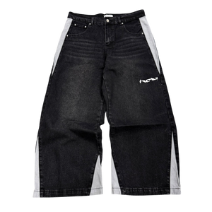 TECH JEANS (BLACK) heavencanwait.store