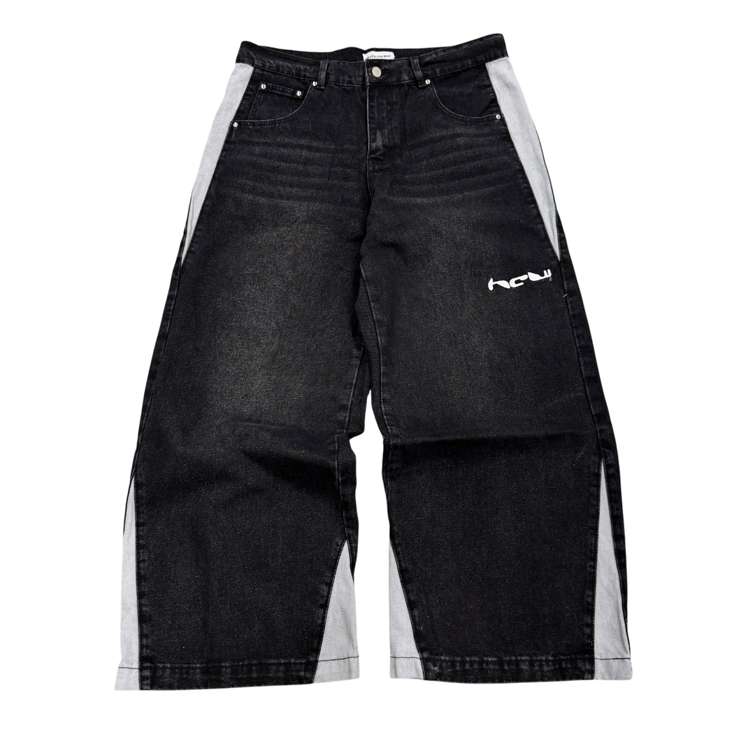TECH JEANS (BLACK) heavencanwait.store