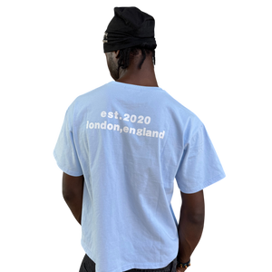 EST. TEE (BLUE/WHITE) heavencanwait.store