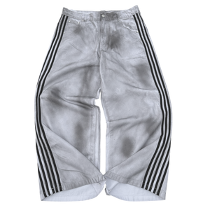 TRACK JEANS (WHITE) heavencanwait.store