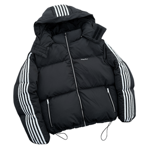 TRACK PUFFA (BLACK) heavencanwait.store