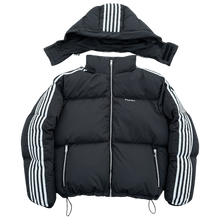 Load image into Gallery viewer, TRACK PUFFA (BLACK) heavencanwait.store