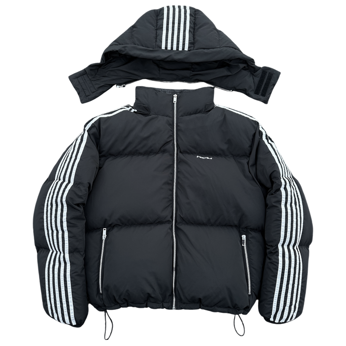 TRACK PUFFA (BLACK) heavencanwait.store