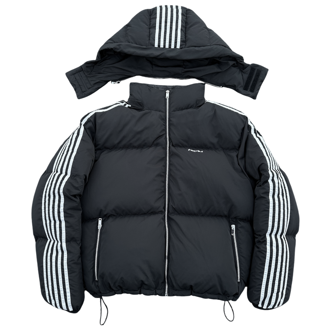 TRACK PUFFA (BLACK) heavencanwait.store