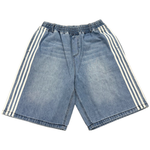 Load image into Gallery viewer, TRACK JORTS (BLUE) heavencanwait.store