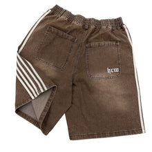 Load image into Gallery viewer, TRACK JORTS (BROWN) heavencanwait.store
