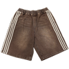 TRACK JORTS (BROWN)