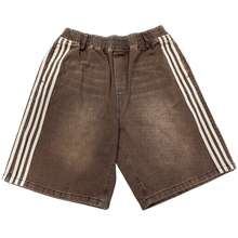 Load image into Gallery viewer, TRACK JORTS (BROWN) heavencanwait.store