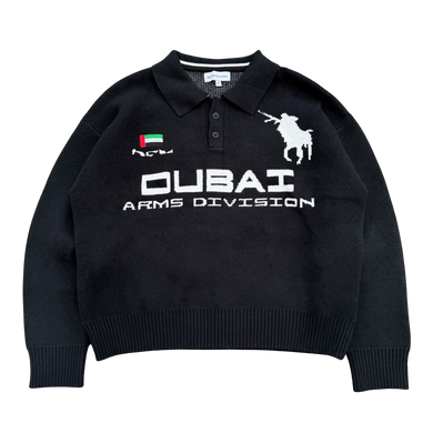 DUBAI KNIT POLO heavencanwait.store