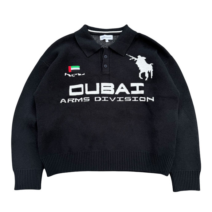 DUBAI KNIT POLO heavencanwait.store
