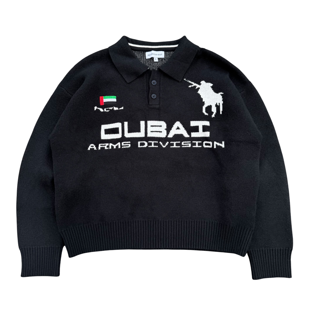 DUBAI KNIT POLO heavencanwait.store